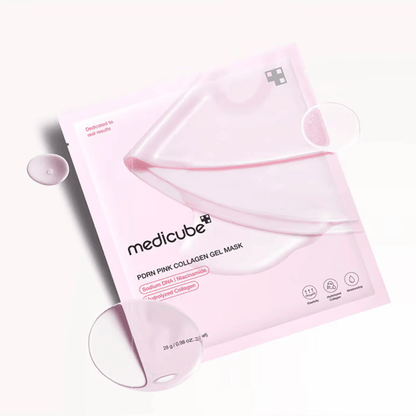 Salmon PDRN Pink Collagen Jelly Gel Mask 4 pzas